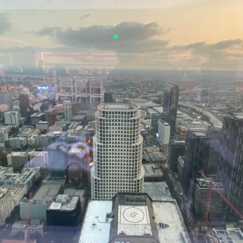 Spire 73 - Skyline view at dusk - Cocktail Bars Near Me - Los Angeles, California Spire 73 - Skyline view at dusk - Cocktail Bars Near Me - Los Angeles, California