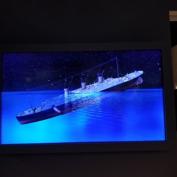 National Geographic Museum - Titanic Simulation sinking - Museums Near Me - Washington, DC, District of Columbia