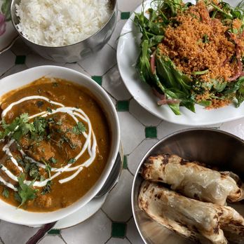 Cobi's - Butter Chicken + Pea Tendrils - Indian Near Me - Santa Monica, California Cobi's - Butter Chicken + Pea Tendrils - Indian Near Me - Santa Monica, California