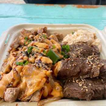 Da Bald Guy - Fried poke + da MEATz - Food Trucks Near Me - Kahuku, Hawaii