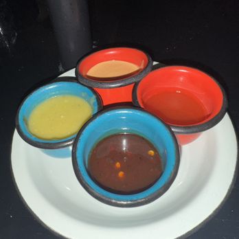 Paloma Mexican Restaurant - Sauce flight - Mexican Near Me - Boynton Beach, Florida Paloma Mexican Restaurant - Sauce flight - Mexican Near Me - Boynton Beach, Florida