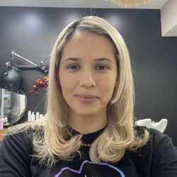 Haircut and blow dry