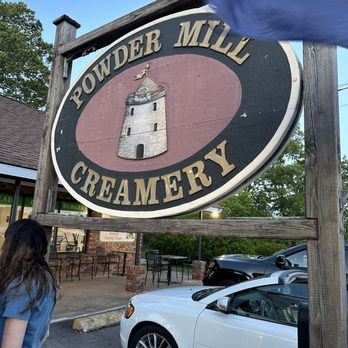 Powder Mill Creamery - Sign - Ice Cream & Frozen Yogurt Near Me - Greenville, Rhode Island Powder Mill Creamery - Sign - Ice Cream & Frozen Yogurt Near Me - Greenville, Rhode Island