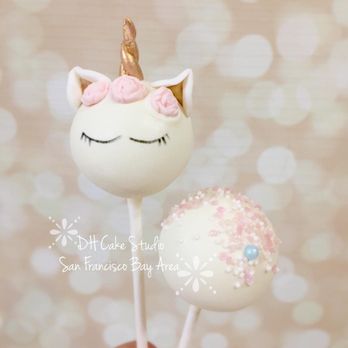 DH Cake Studio - Unicorn Cake Pops for my daughter's 1st Birthday. - Cupcakes Near Me