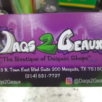 Daqs 2 Geaux - My Visit! - New American Near Me - Mesquite, Texas