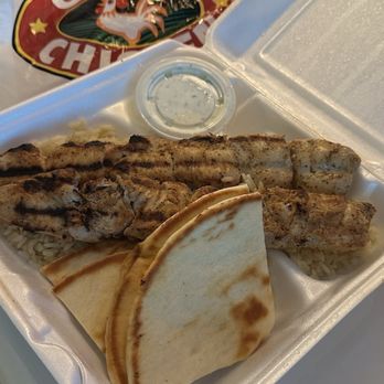 Greek Chicken - Chicken Skewer Snack - Fast Food Near Me - Las Vegas, Nevada Greek Chicken - Chicken Skewer Snack - Fast Food Near Me - Las Vegas, Nevada