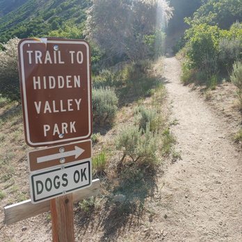 Hidden Valley Park Trail - Trail leading to the park - Hiking Near Me - Sandy, Utah