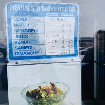 Sushi Do - a bowl of salad in front of a menu - Sushi Bars Near Me - Laval, Quebec Sushi Do - a bowl of salad in front of a menu - Sushi Bars Near Me - Laval, Quebec