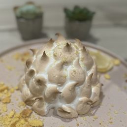 Baked Alaska Lemon Meringue