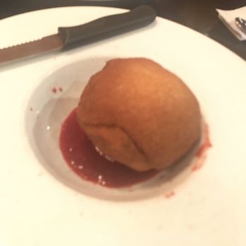 BKNY Thai Restaurant - Thai fried ice cream w/ strawberry sauce - Thai Near Me - Bayside, New York