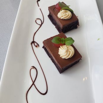 Robert - Extra dessert courtesy of chef. Light and fluffy chocolate cakes - New American Near Me - New York, New York Robert - Extra dessert courtesy of chef. Light and fluffy chocolate cakes - New American Near Me - New York, New York