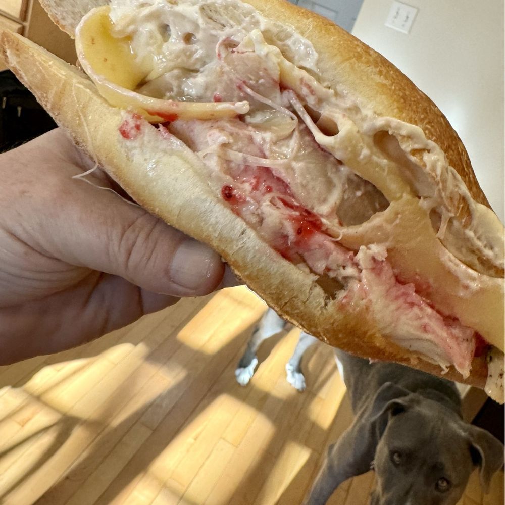 Sanremo Bakery - Homemade turkey, Swiss, Cran and Horseradish mayo on a Sanremo Roll - Bakeries Near Me - Berlin, Connecticut