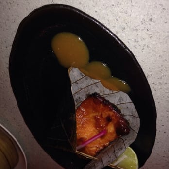 Circus - Sharing menu: miso salmon. - Asian Fusion Near Me - London, XGL