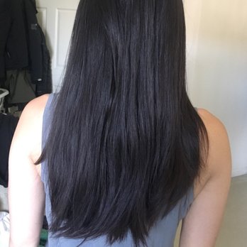 Fancy Cuts - Before picture. Uneven haircut - Hair Salons Near Me - San Leandro, California