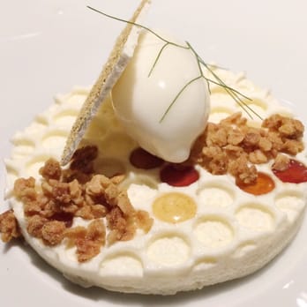 Juniper - Honey dessert! So fantastic! - Italian Near Me - Austin, Texas