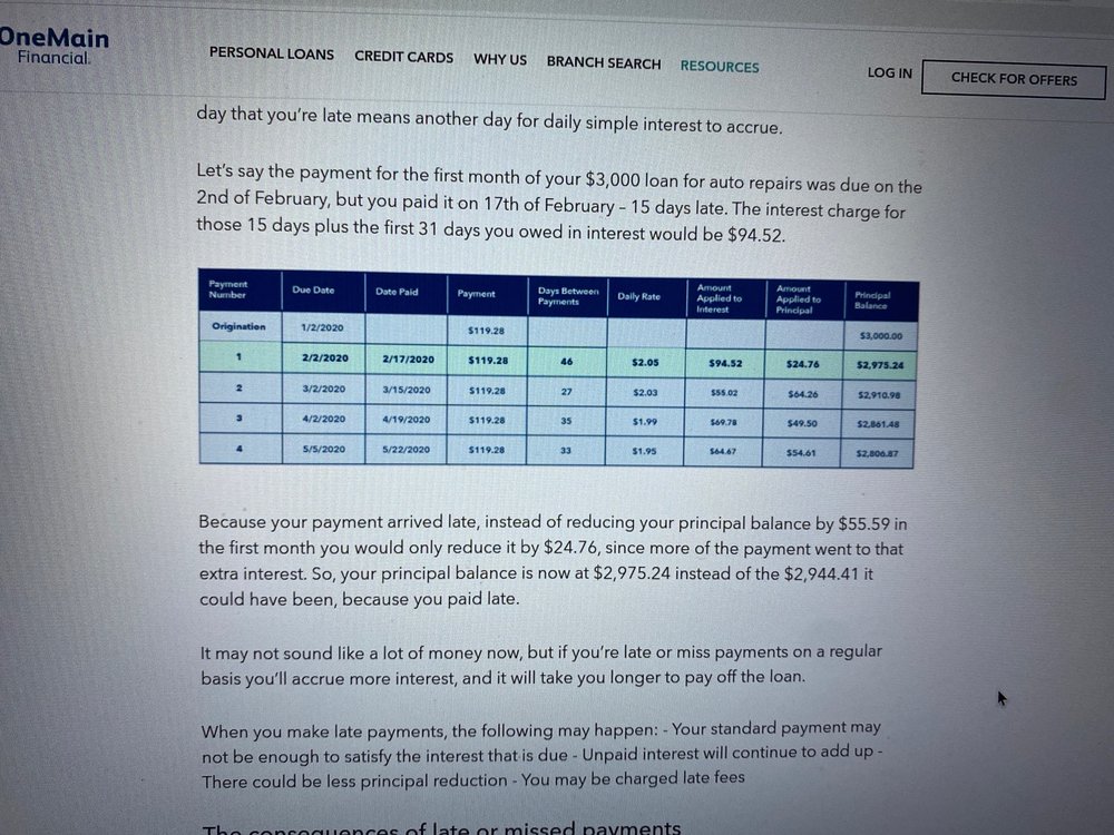 ONEMAIN FINANCIAL - Updated January 2026 - 12121 Wickchester Ln ...