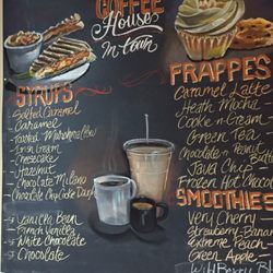 Cake Lady Bakery and Cafe - Flavor menu