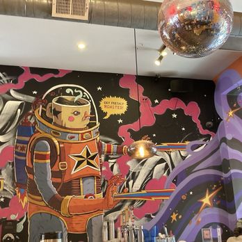 Dark Matter Coffee - The Mothership - Interior - Coffee & Tea Near Me - Chicago, Illinois Dark Matter Coffee - The Mothership - Interior - Coffee & Tea Near Me - Chicago, Illinois