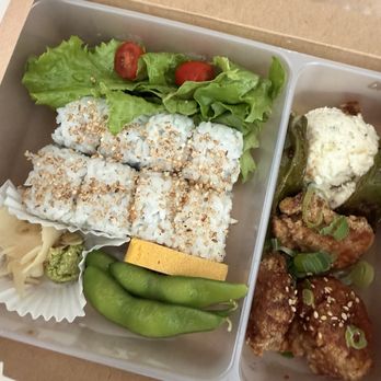 Daruma - Daruma Bento with Snow Crab Roll (get that! You won't regret it!) - Sushi Bars Near Me - Los Angeles, California