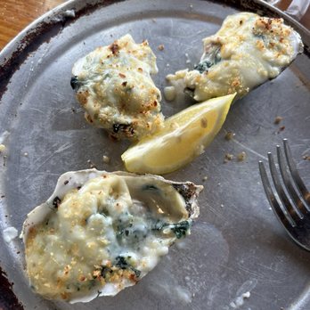 Dockside Restaurant - Oysters Rockerfella - Seafood Near Me - Beaufort, South Carolina