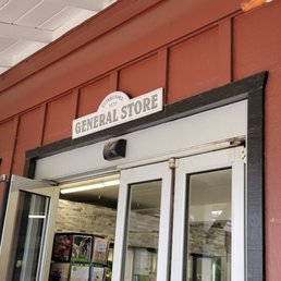 Los Olivos Grocery front door.