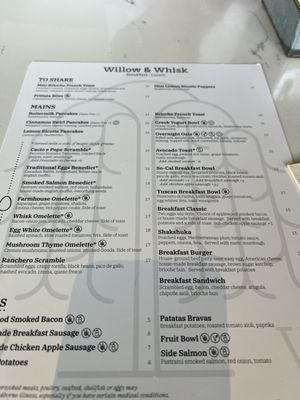 Menu photo 2 Willow & Whisk Wyckoff, NJ Menu photo 2 Willow & Whisk Wyckoff, NJ