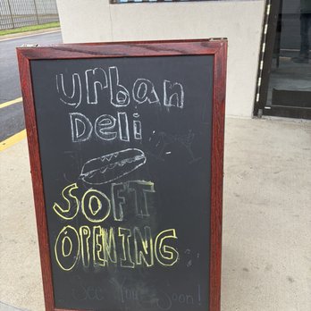 Urban Deli - Cute sign - Burgers Near Me - Virginia Beach, Virginia