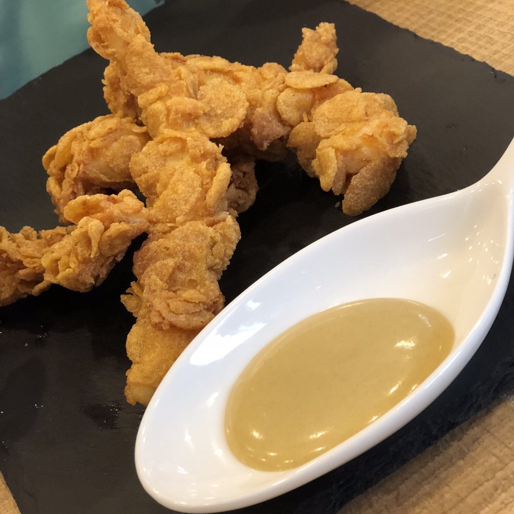 Alchimia Food Lab - Chicken fingers with honey mustard - Vegetarian Near Me - Rome, RM