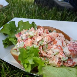 Lobster roll. Lobster roll.