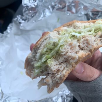 Mike's Deli - Just a simple turkey, cheese, lettuce sandwich. But SO good! - Delis Near Me - Roanoke, Virginia