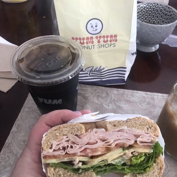 Yum Yum Donuts - Turkey on whole wheat... yum!! - Donuts Near Me - Alhambra, California Yum Yum Donuts - Turkey on whole wheat... yum!! - Donuts Near Me - Alhambra, California