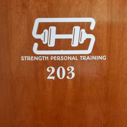 Strength Personal Training - When you see this logo it stands for a training studio that helps individuals to become their strongest self; mentally and physically.