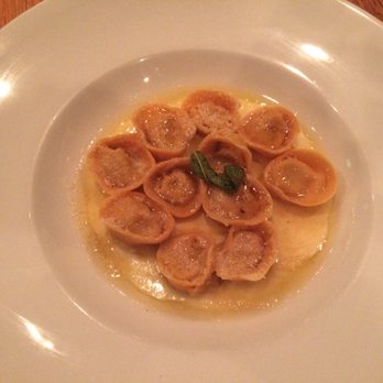 Nocciola - Chestnut-Butternut squash ravioli - Italian Near Me - Ojai, California Nocciola - Chestnut-Butternut squash ravioli - Italian Near Me - Ojai, California