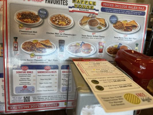 Menu photo 1 Waffle House Fredericksburg, VA