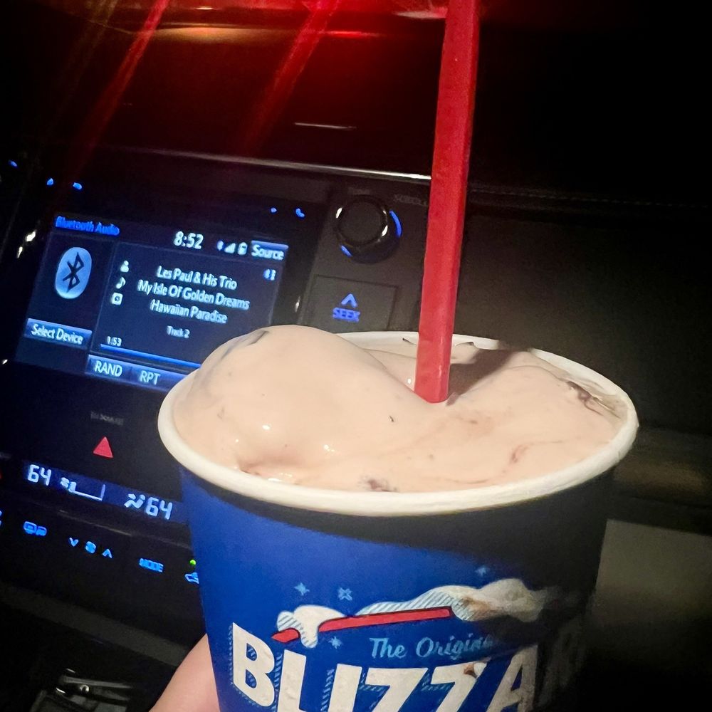 Salted Caramel Truffle Blizzard Salted Caramel Truffle Blizzard
