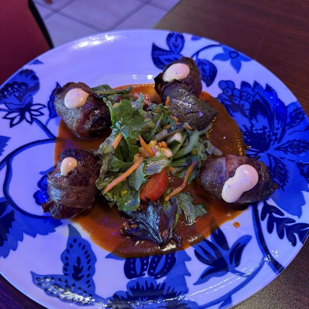 Dell Rooster - Warm Stuffed Dates - Latin American Near Me - Chicago, Illinois Dell Rooster - Warm Stuffed Dates - Latin American Near Me - Chicago, Illinois