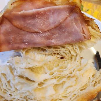 Cafe Barista - ham and cheese croissant - Sandwiches Near Me - East Windsor, Connecticut