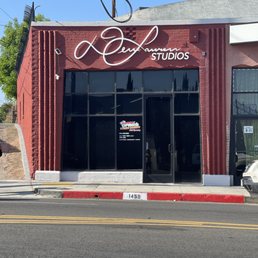 Exterior outside entrance of Demi Lauren Studios - Los Angeles, California Exterior outside entrance of Demi Lauren Studios - Los Angeles, California