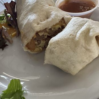 Central Grill and Coffee House - Bacon Grande Burrito - Coffee & Tea Near Me - Albuquerque, New Mexico
