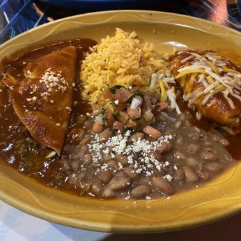 Tequila Mockingbird - Beef enchilada and beef chimichanga - Mexican Near Me - New Canaan, Connecticut