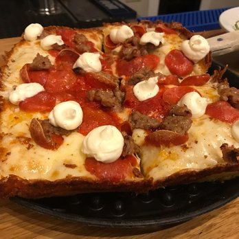 Blue Pan Pizza - Small Brooklyn - DE-LISH! - Pizza Near Me - Denver, Colorado