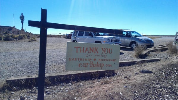 Earthship Visitor Center by null