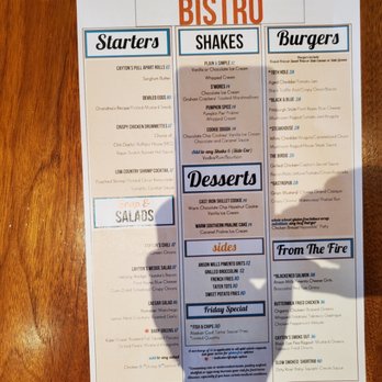 Cayton's Restaurant - Cayton's Burger Bistro menu circa December 2021. - New American Near Me - Marana, Arizona Cayton's Restaurant - Cayton's Burger Bistro menu circa December 2021. - New American Near Me - Marana, Arizona