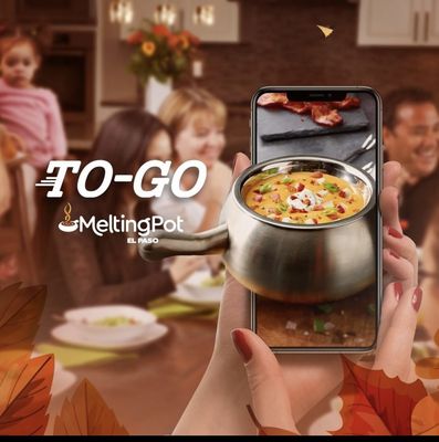Photo of The Melting Pot - El Paso - El Paso, TX, US. #stayhome  Let's fondue at home! With  our organic To-Go Packaging , heating instructions included!
