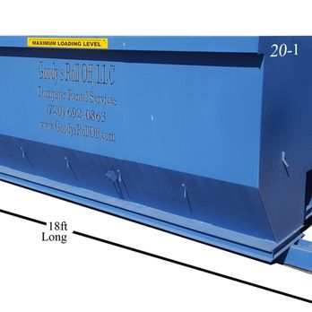 Goody's Roll Off - 20 Yard Roll Off Dumpster - Dumpster Rental Near Me - Aurora, Colorado