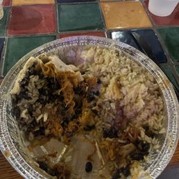 Sweet pork burrito