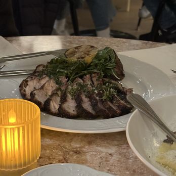 Lupo - Dry aged pork - Italian Near Me - Banff, Alberta