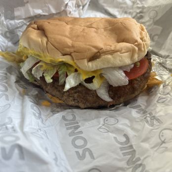 Sonic Drive-In - Cheeseburger - Fast Food Near Me - Santee, California