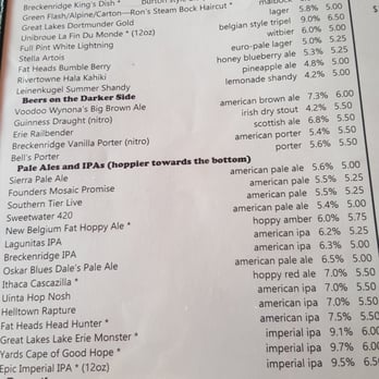 Dad's Pub & Grub - The first beer i had, the bells porter is so smooth. Delicious! They have a vast menu and vast beer selection. Cant wait to eat! - Gastropubs Near Me - Monroeville, Pennsylvania