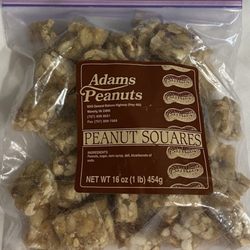 Adam's Peanuts & Country Store - Yummy peanut squares. March, 2025.